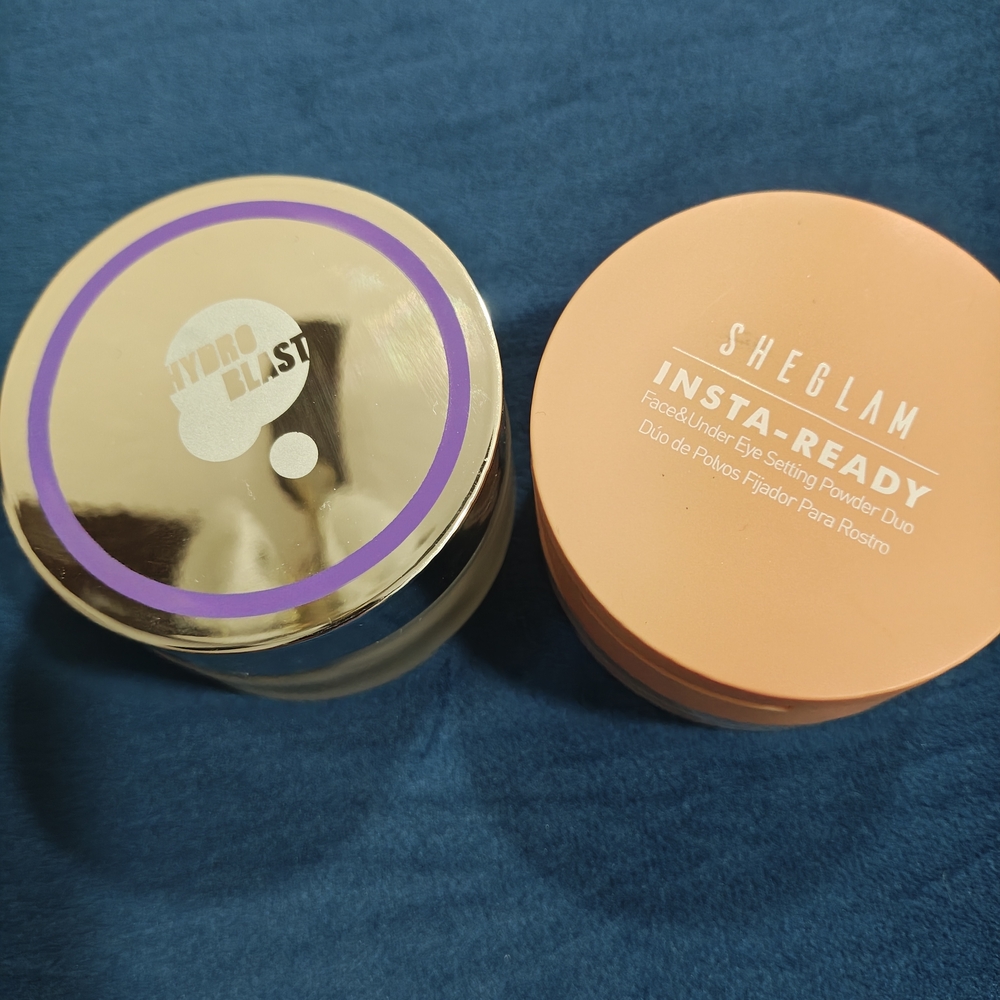 Glam White Pearl and Toasted Almond Powder Duo